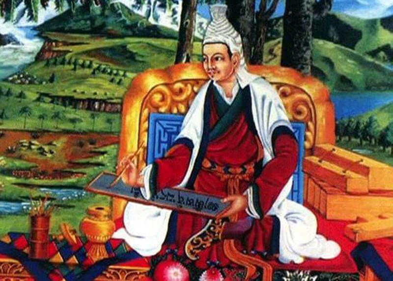 Hình ảnh Vua Tùng Tán Cán Bố