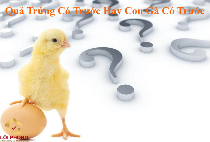 Quả trứng có trước hay con gà có trước? - Những giả thiết trước đây