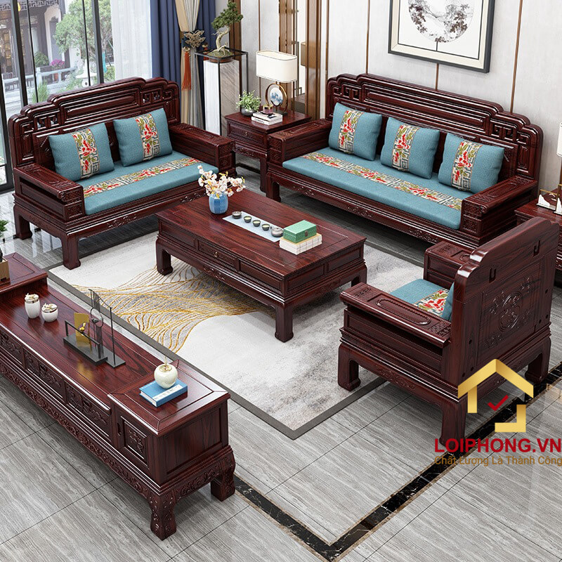 Mẫu Sofa gỗ số 01