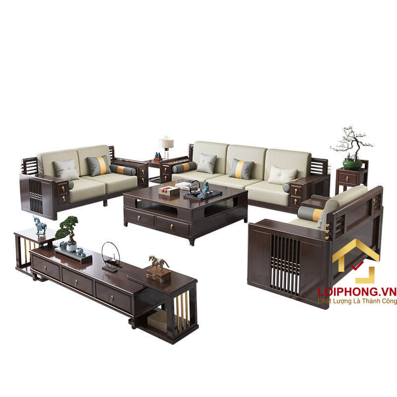 Mẫu Sofa gỗ số 06