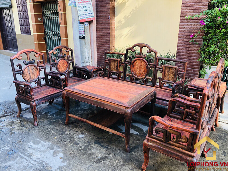 Mẫu Sofa gỗ số 10