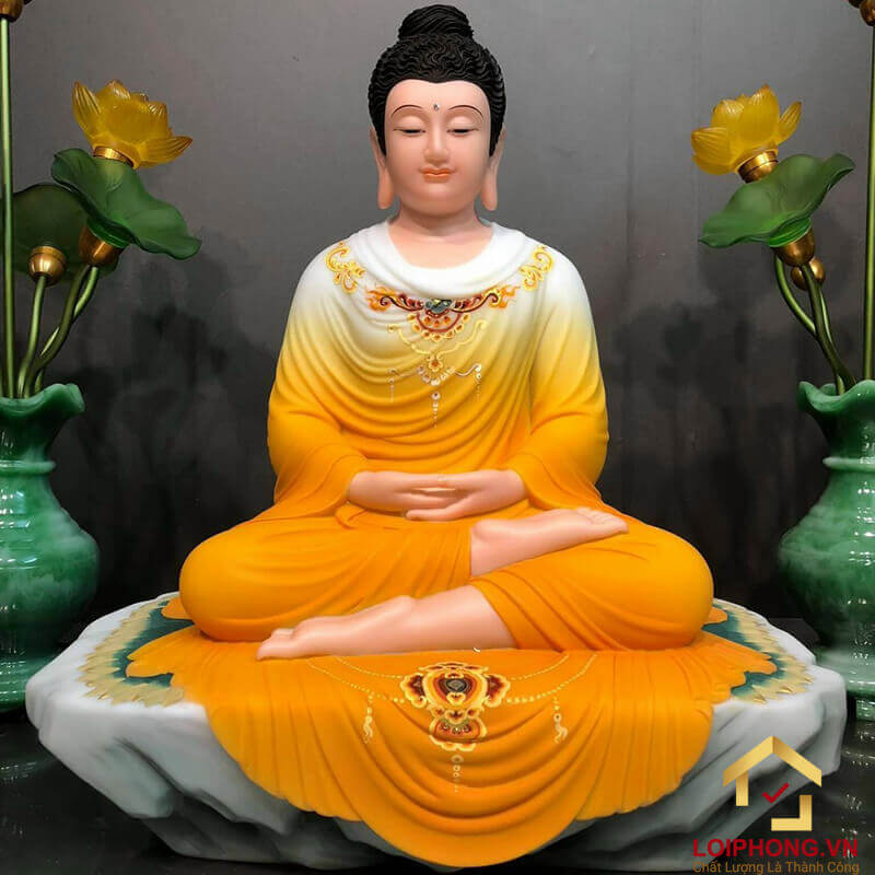 Phật Thích Ca mang biểu tượng cho hiện tại