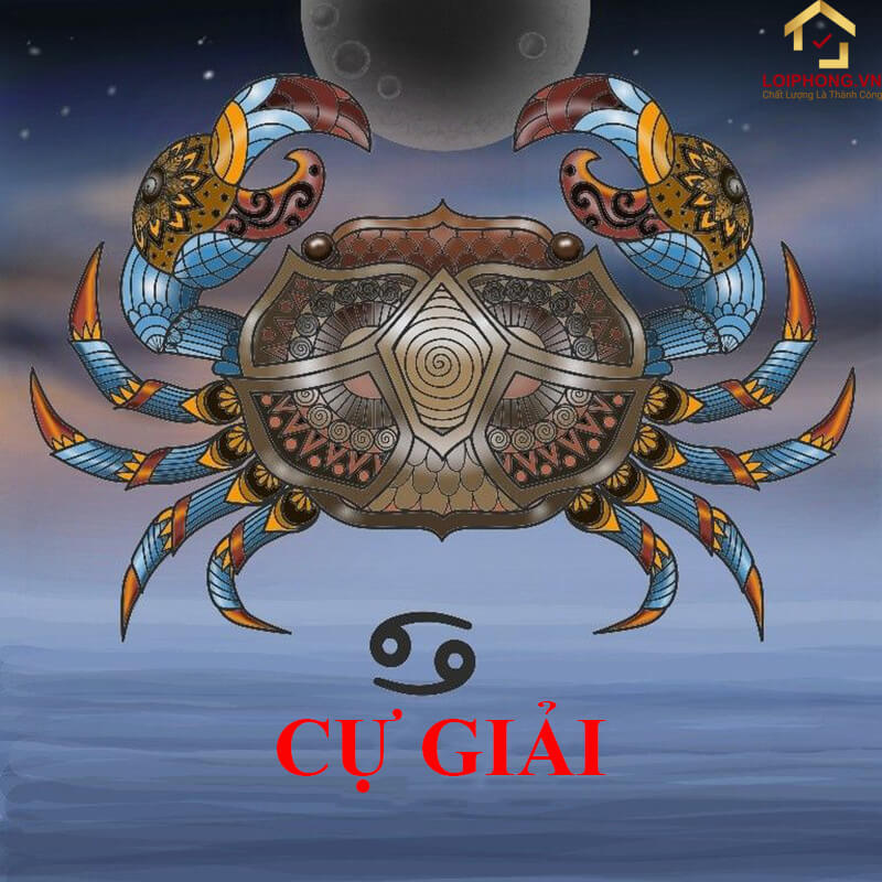 Người thuộc cung Cự Giải thường có tính cách dịu dàng và hiền lành