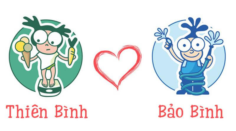 Thiên Bình và Bảo Bình rất hợp nhau