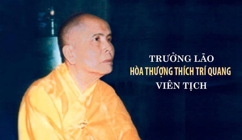 Trưởng lão Hòa thượng Thích Trí Quang viên tịch