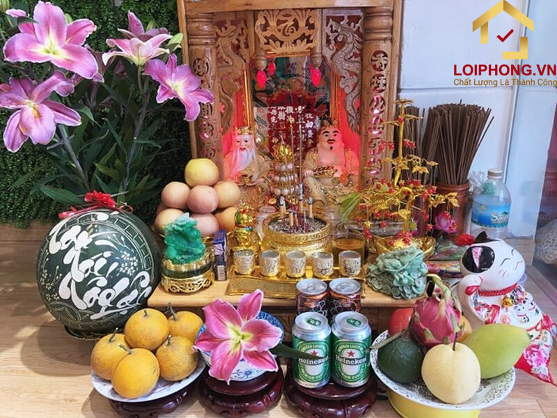 Thờ thần tài với mong muốn gặp được nhiều may mắn, tài lộc trong cuộc sống