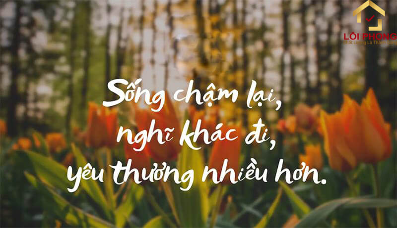 Thực hành sống chậm để yêu thương nhiều hơn