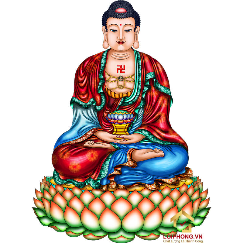 Tranh Phật Dược Sư đẹp mẫu số 09