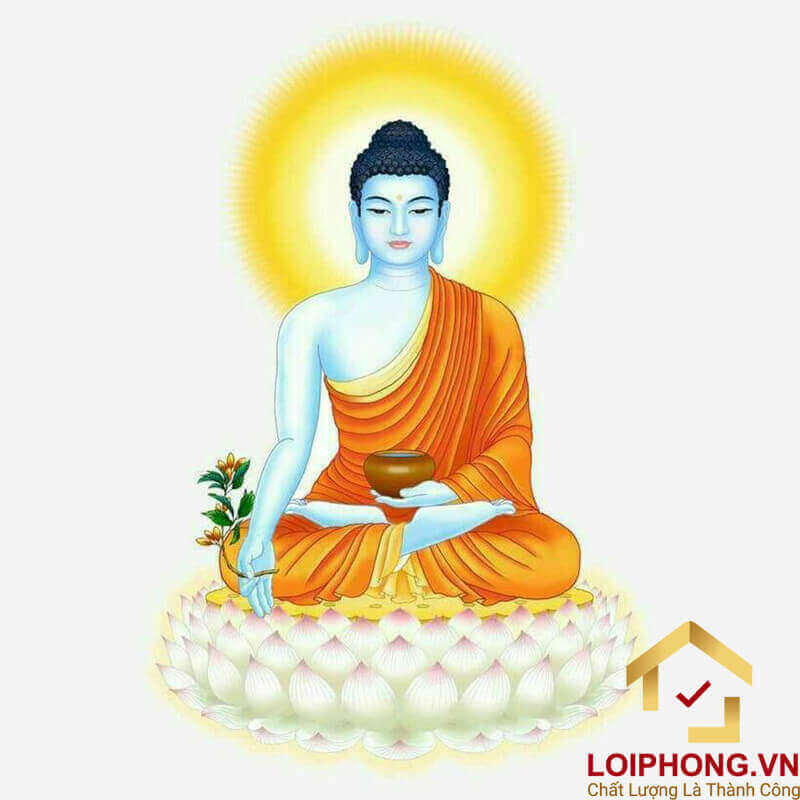 Tranh Phật Dược Sư đẹp mẫu số 15