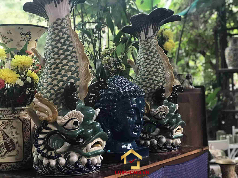 Liên hệ tới Lôi Phong để được tư vấn những mẫu tượng phong thuỷ cá chép hóa rồng đẹp nhất