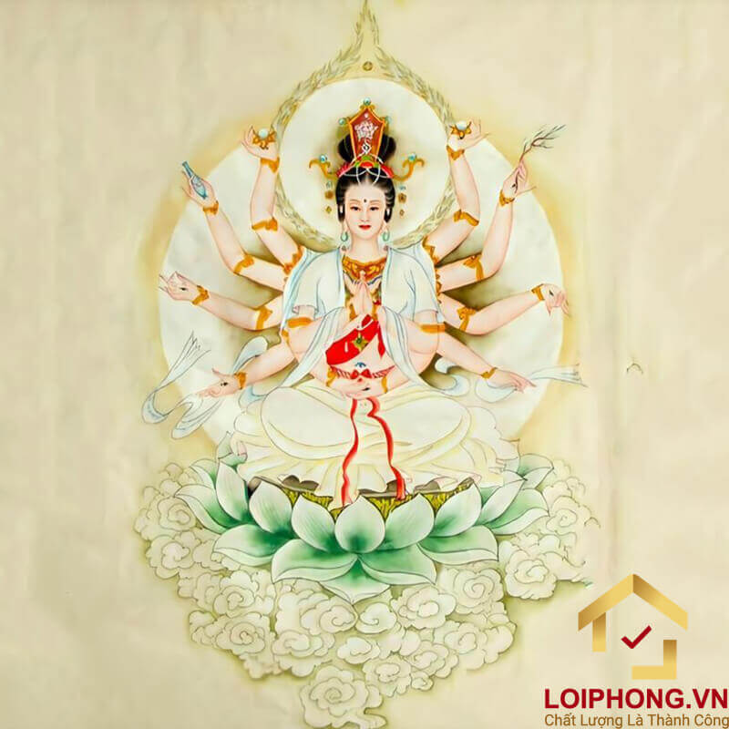 Hình tượng Phật Chuẩn Đề của người Trung Hoa