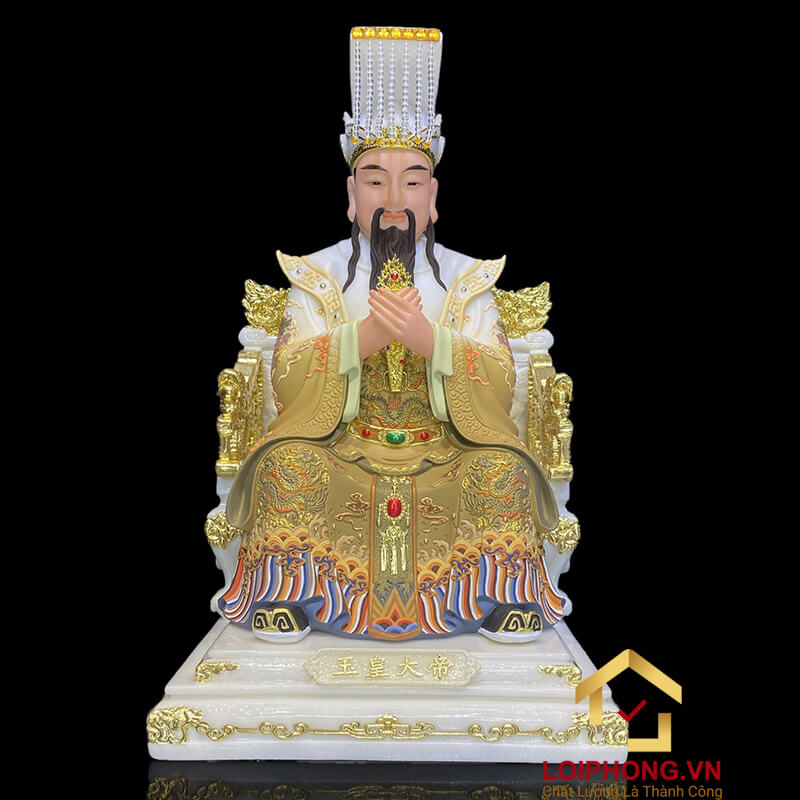 Tượng Ngọc Hoàng đặt trong nhà thường có kích thước nhỏ