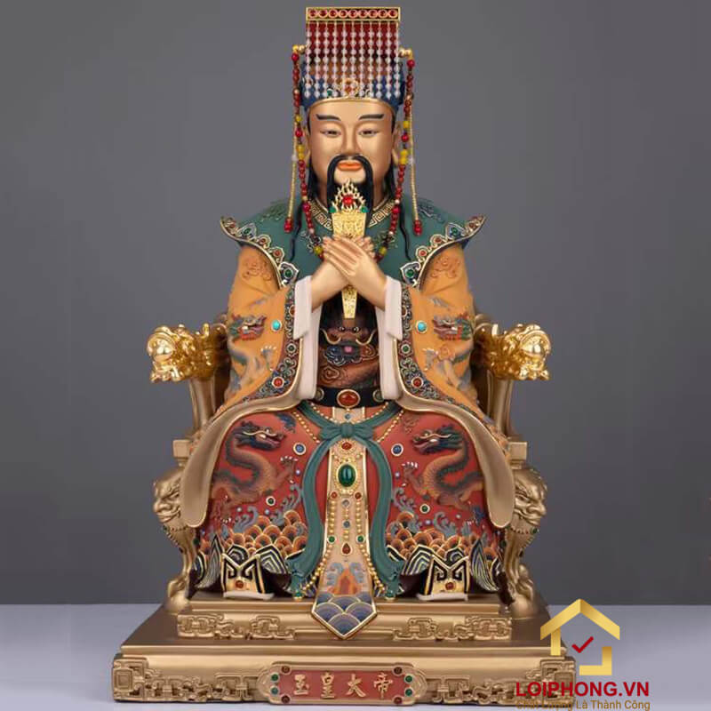 Mẫu tượng Ngọc Hoàng Thượng Đế đẹp số 10