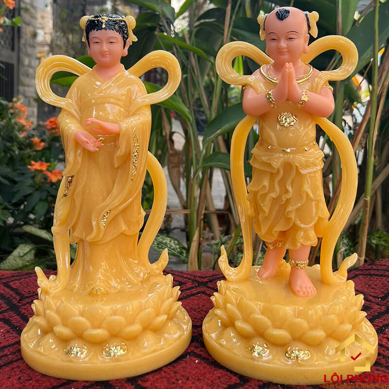 Đặt tượng Tiên Đồng Ngọc Nữ ở vị trí thoáng đãng, mát mẻ và có nhiều ánh sáng