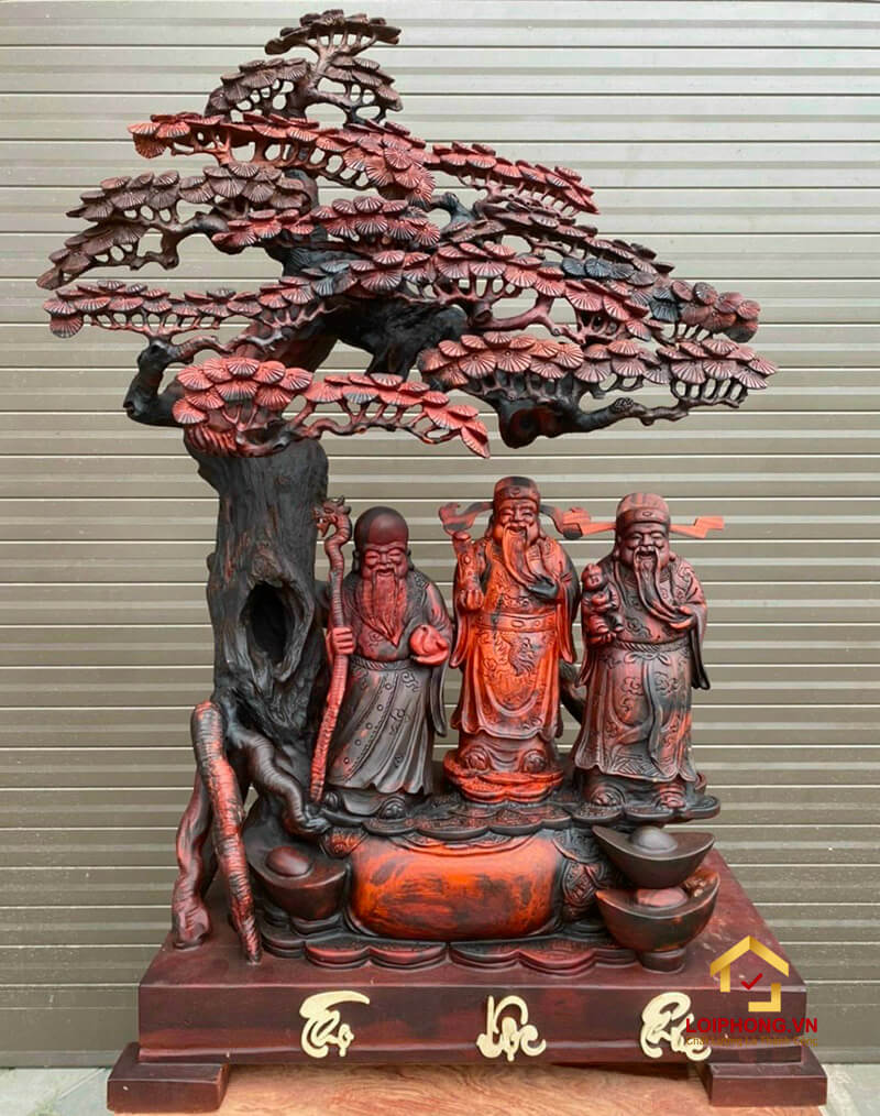 Tượng trang trí vừa đảm bảo về mặt thẩm mỹ vừa thể hiện được về ý nghĩa phong thuỷ