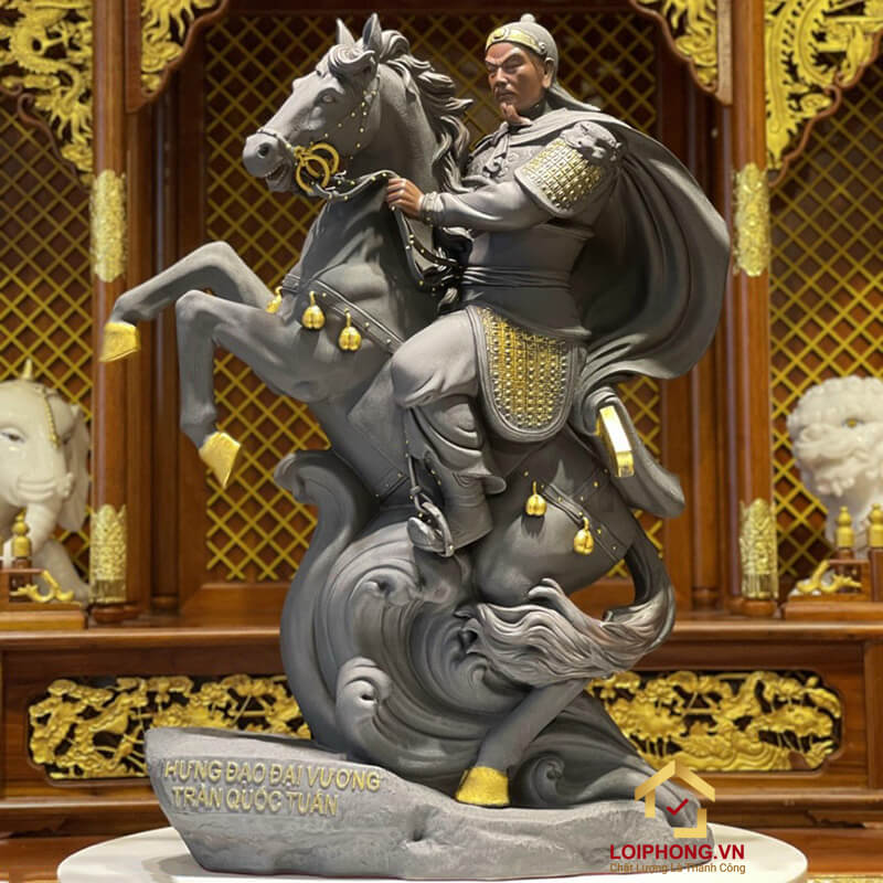 Tượng gốm tử sa trưng bày mang tới vẻ đẹp ấn tượng và bắt mắt