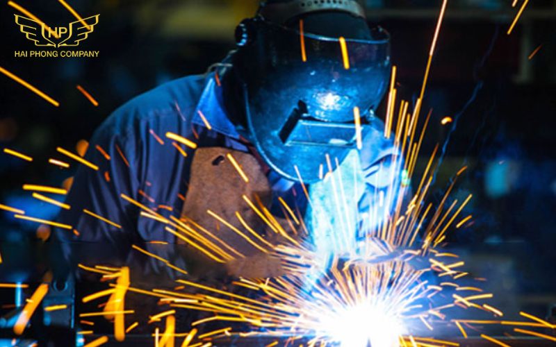 Hàn inox với sắt bằng máy MIG