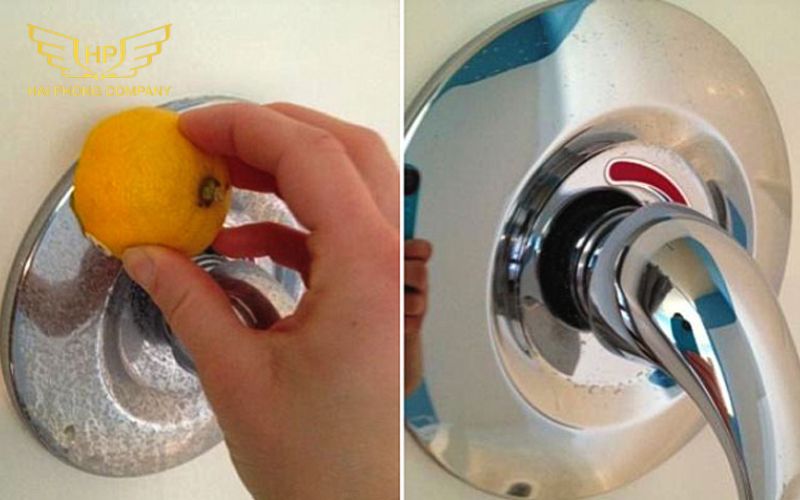 Sử dụng giấm trắng hoặc nước cốt chanh ngăn chặn inox bị ố đen