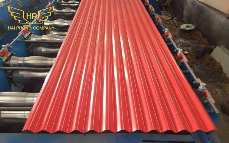 Mạ màu cán sóng từ Inox Hải Phong