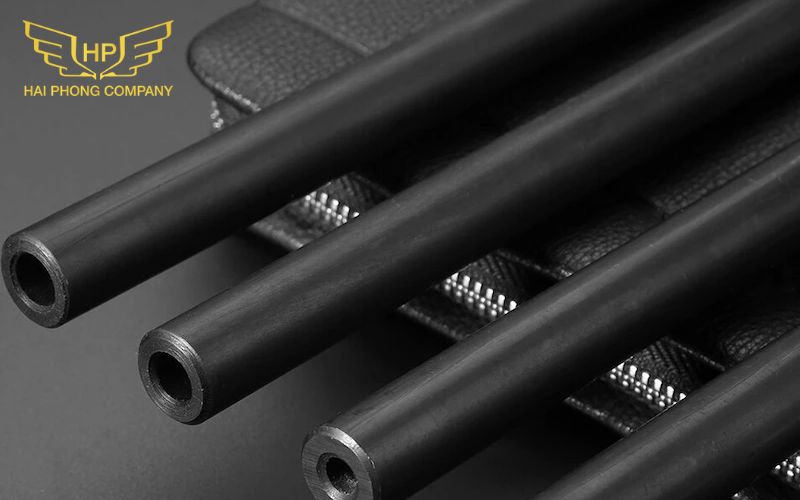 Ống inox trang trí đen