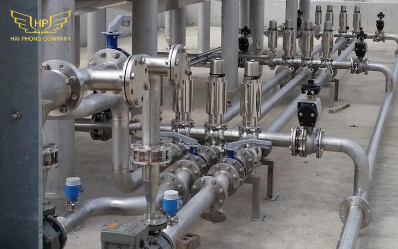 Ống inox công nghiệp ứng dụng trong hệ thống xử lý nước