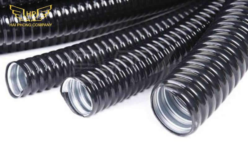 Ống ruột gà inox bọc nhựa mỏng