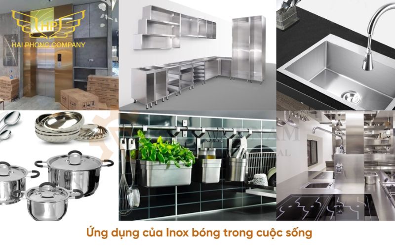 Ứng dụng của inox bóng