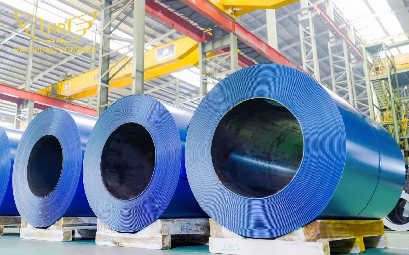 Những ưu điểm của thép cuộn mạ màu