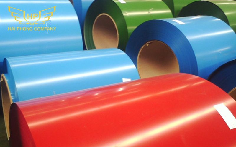 Phân loại thép cuộn mạ màu phổ biến