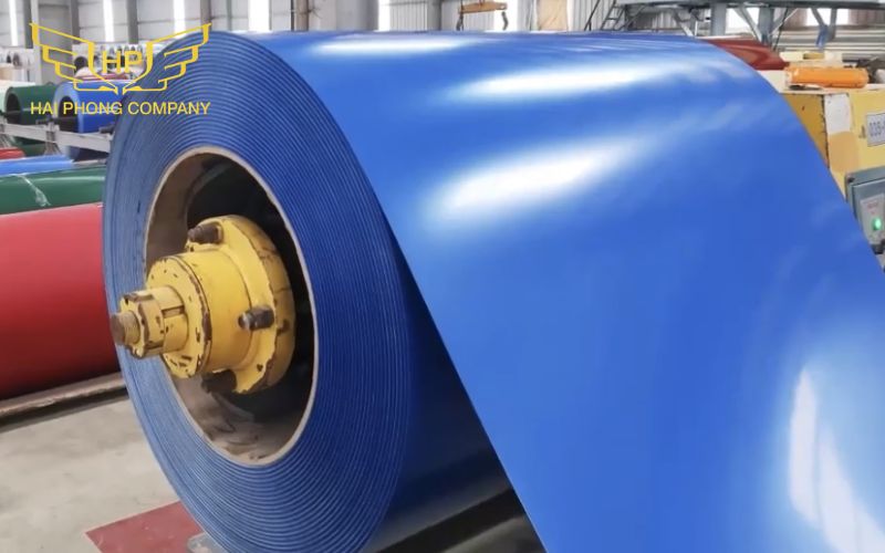 Thép cuộn mạ màu là gì?