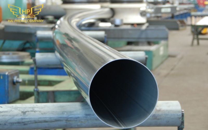 Cuốn ống inox bằng máy uốn cơ khí