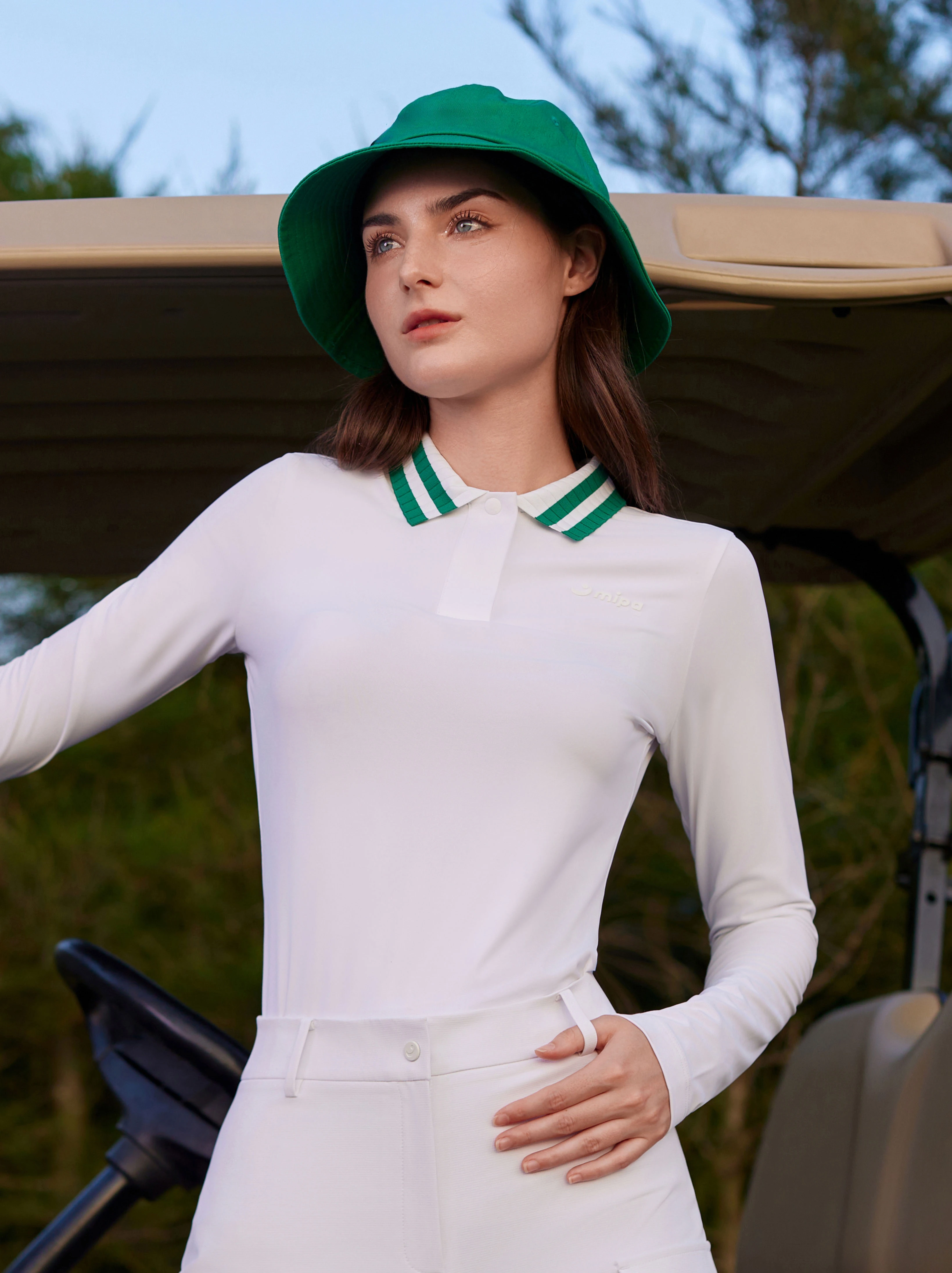 Women's Long Sleeve Golf Polo Shirts