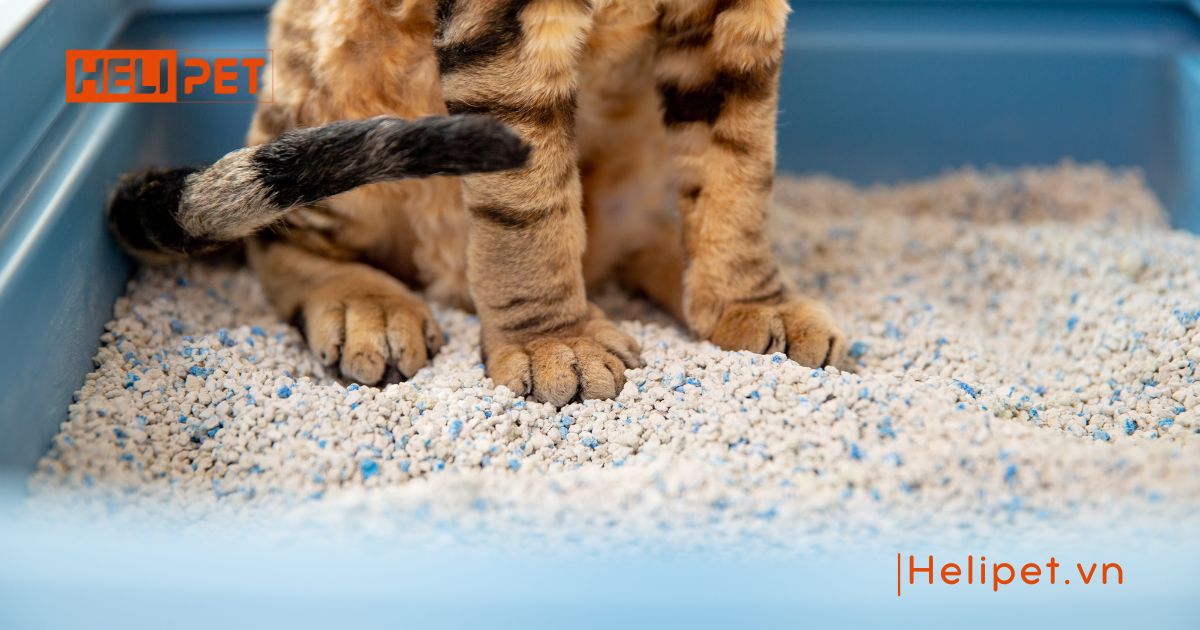 cát mèo có bón cây được không