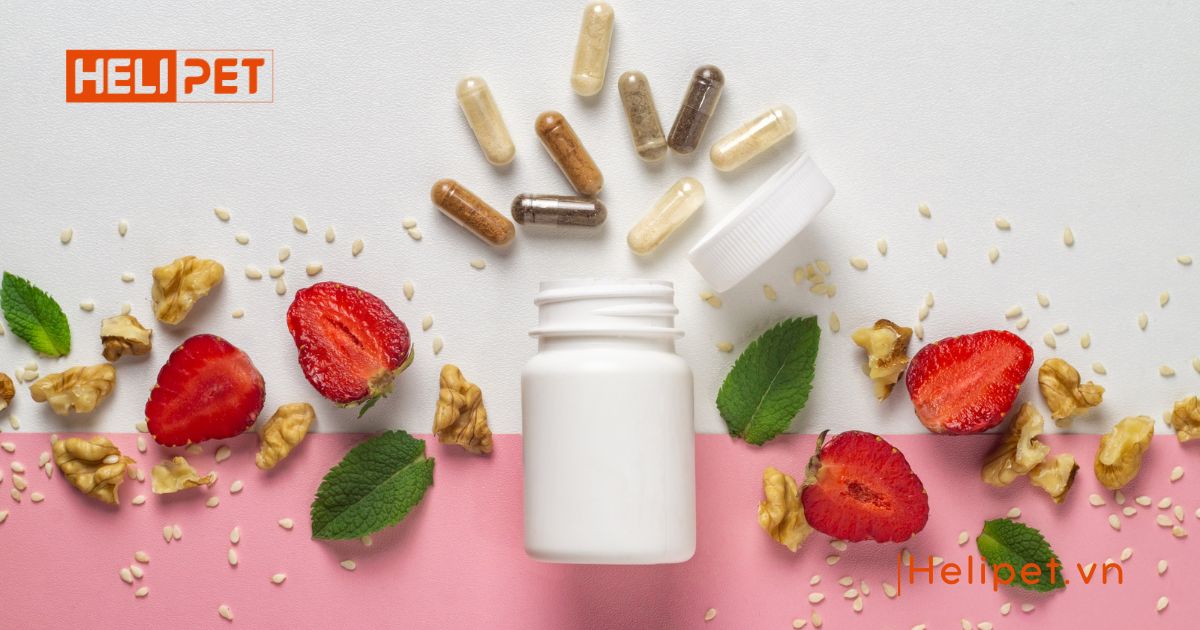 cho mèo uống vitamin của người được không