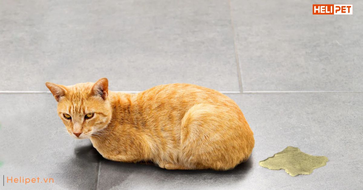 dấu hiệu mèo bị sỏi thận