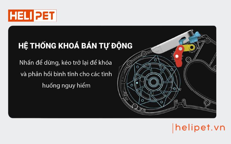 dây dắt cho mèo Petkit