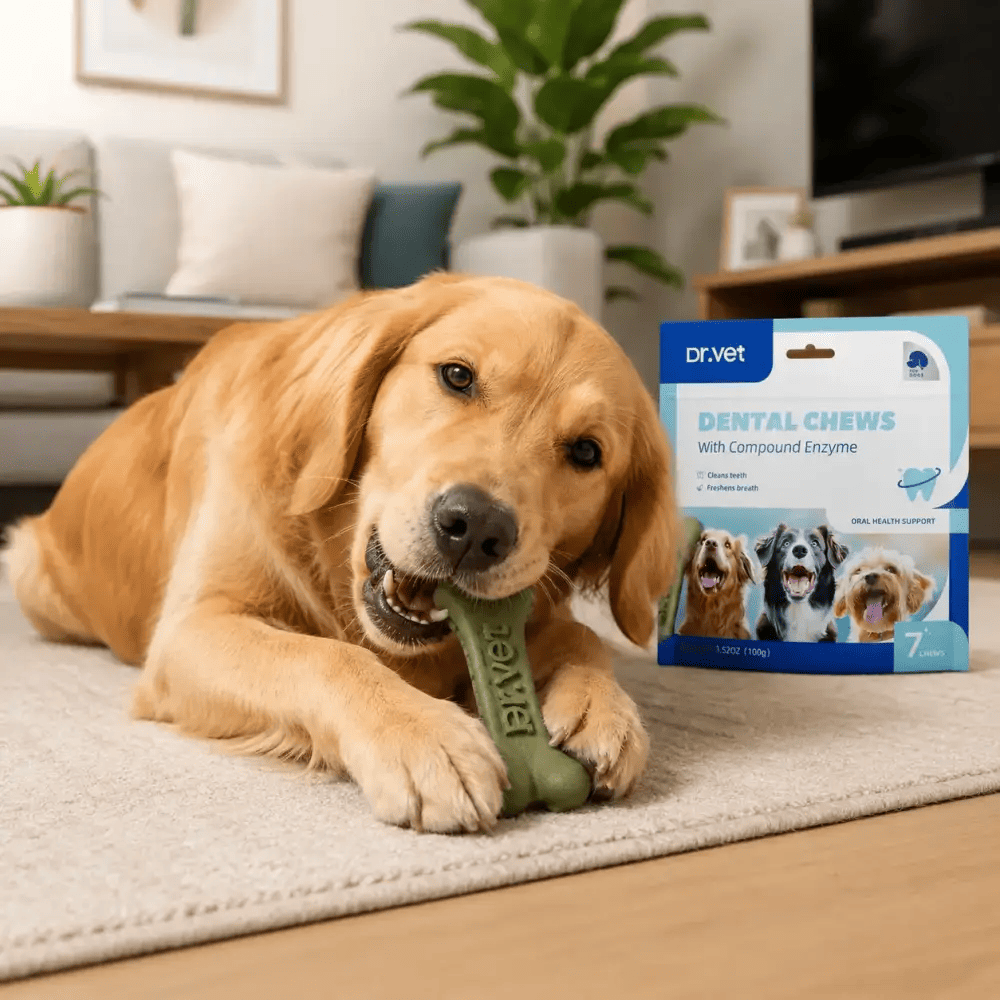 xương gặm sạch răng cho chó Dr.Vet - Dental Chew
