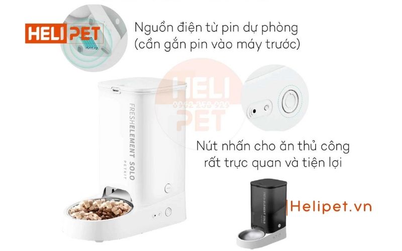 máy cho ăn tự động