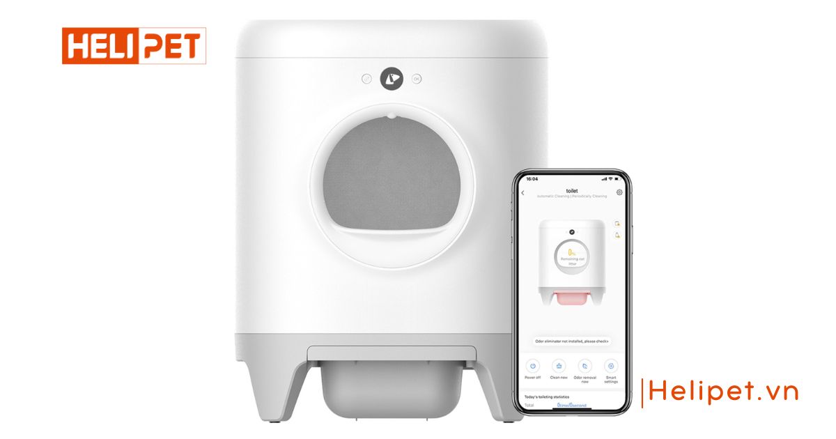 thanh lý máy dọn vệ sinh mèo