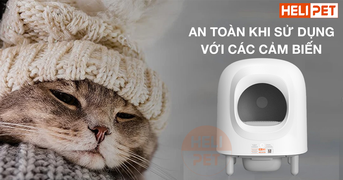 Máy dọn vệ sinh mèo Petree