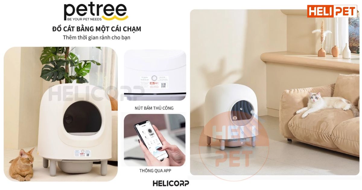 máy dọn vệ sinh tự động Petree Pro