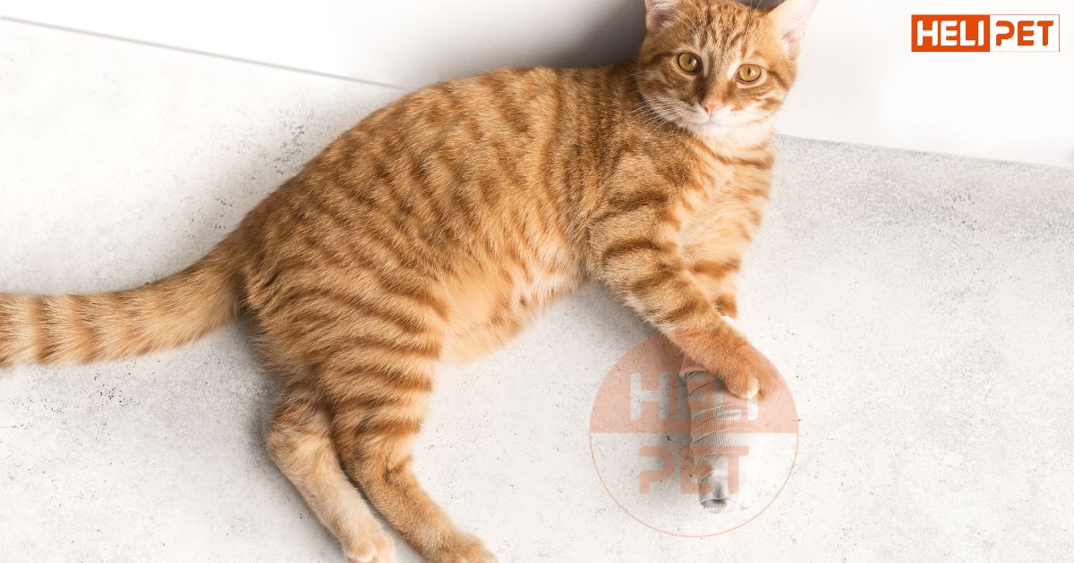 mèo bị gãy chân có chết không