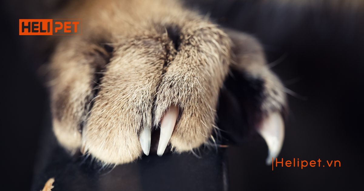 mèo bị gãy móng có sao không