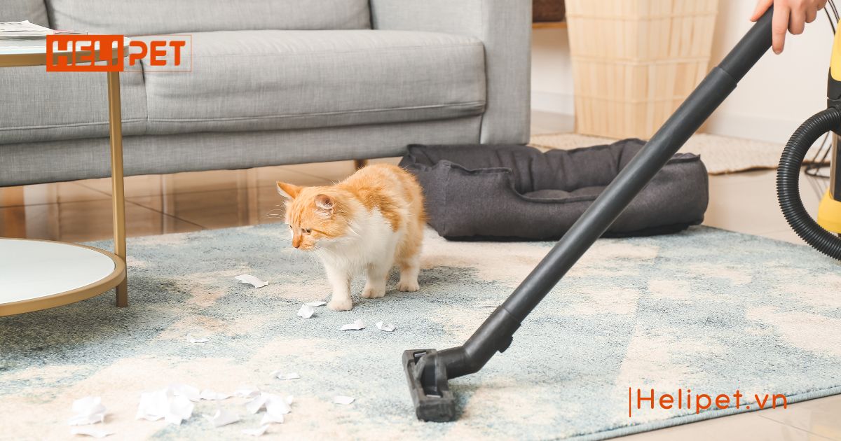 Mèo bị rận phải làm sao