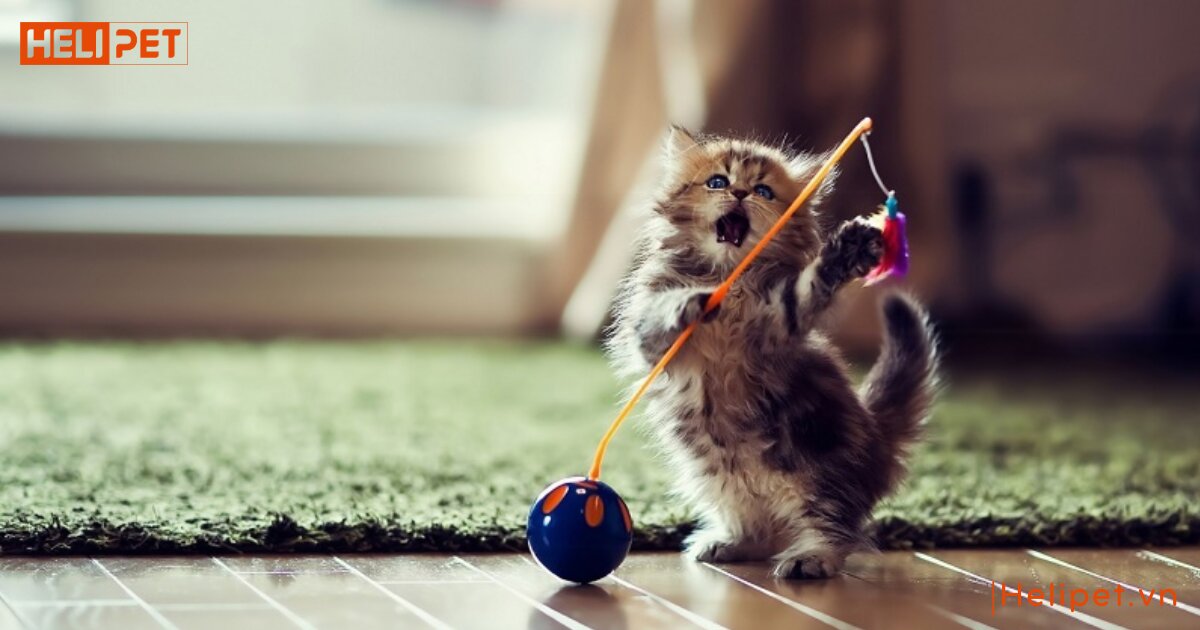 mèo bị tăng động