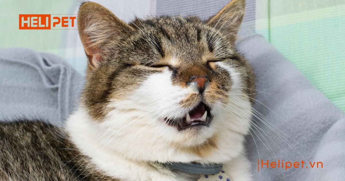 mèo bị viêm phổi