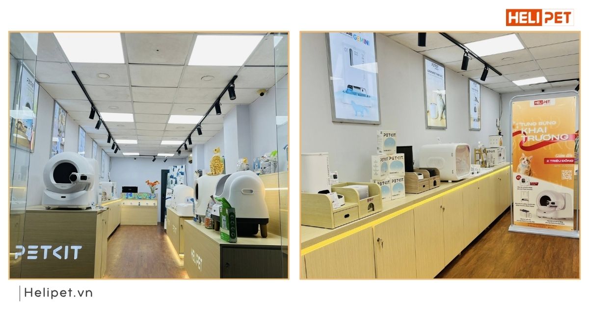 Tưng bừng khai trương cửa hàng HeLiPet Quận 1