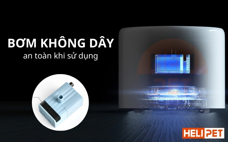 Máy lọc nước PETKIT EverSweet 3 Pro UVC (Solo 7) - Bơm không dây