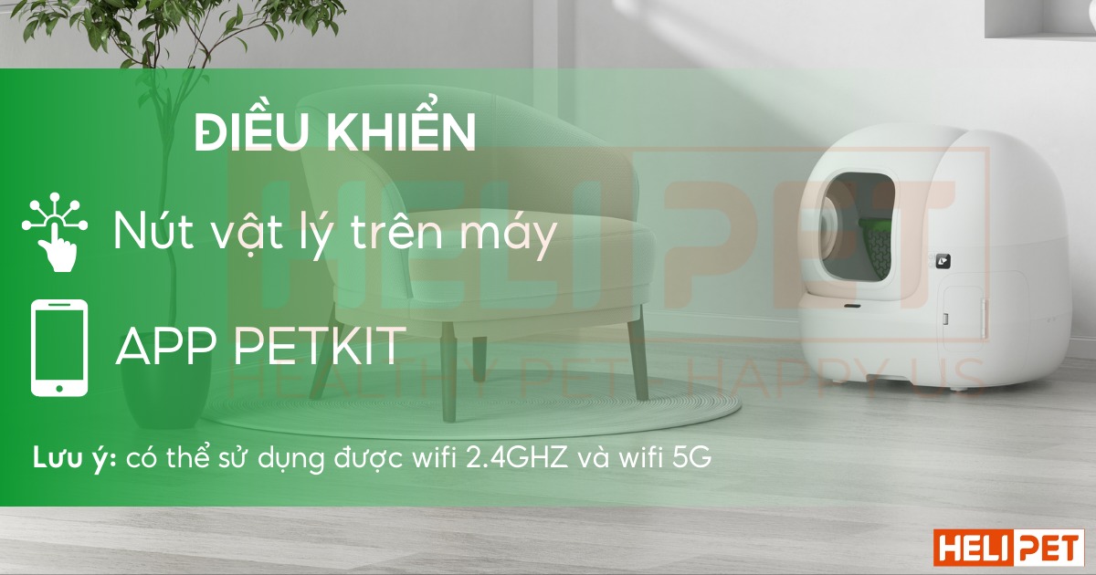 Máy dọn vệ sinh mèo PETKIT PUROBOT MAX PRO