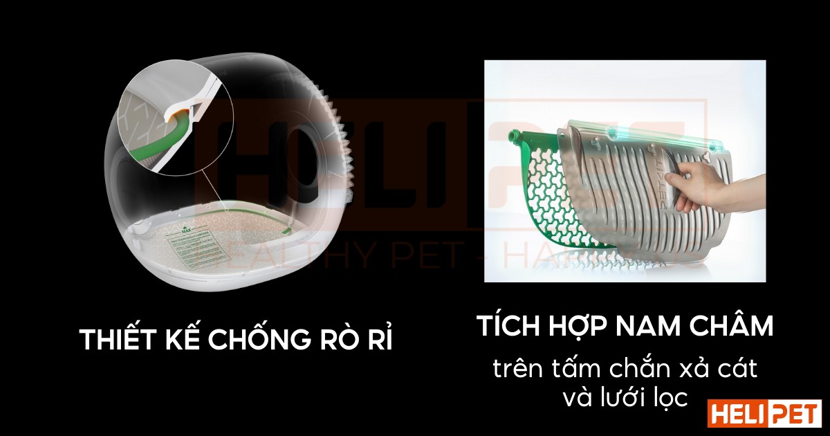 Máy dọn vệ sinh mèo PETKIT PUROBOT MAX PRO